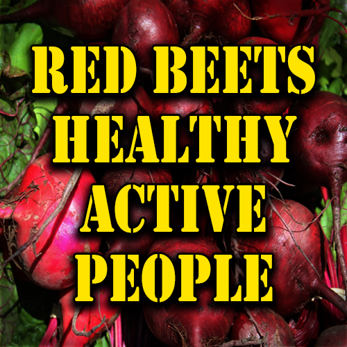 Red Beets Healthy Active People